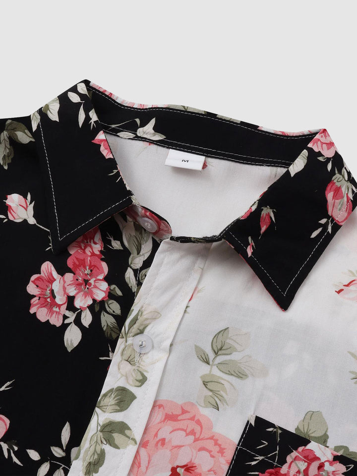 Floral Button-Down Shirt