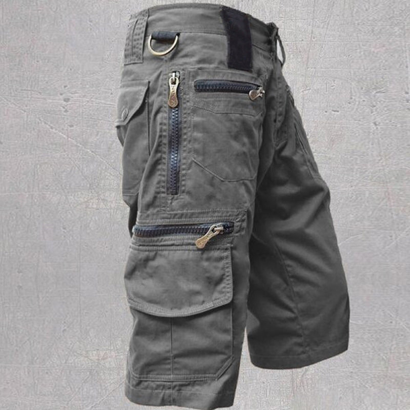 Multi-Pocket Cargo Shorts