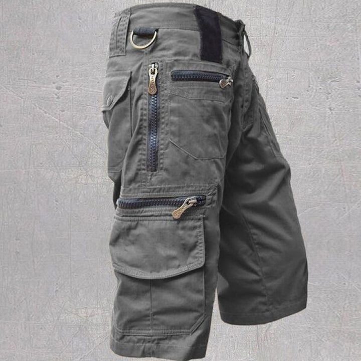 Multi-Pocket Cargo Shorts