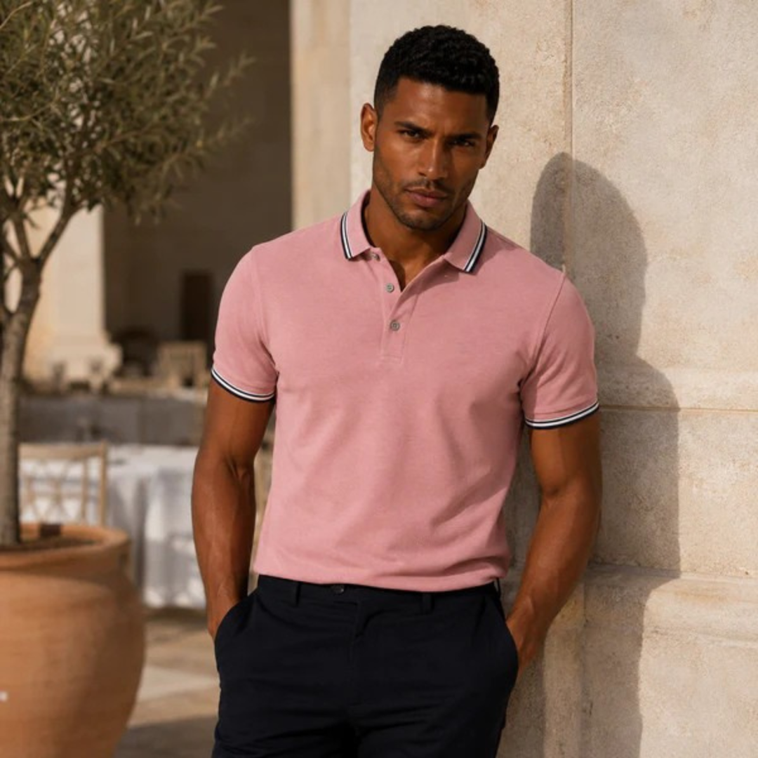 Classic Cotton-Feel Polo Shirt