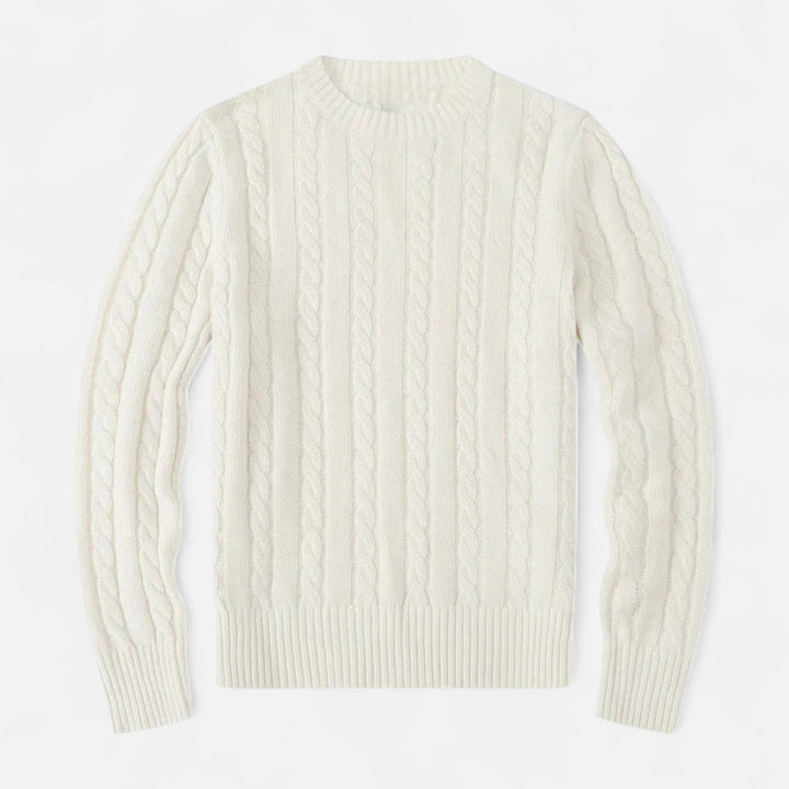 Men’s Round Neck Winter Knit Sweater