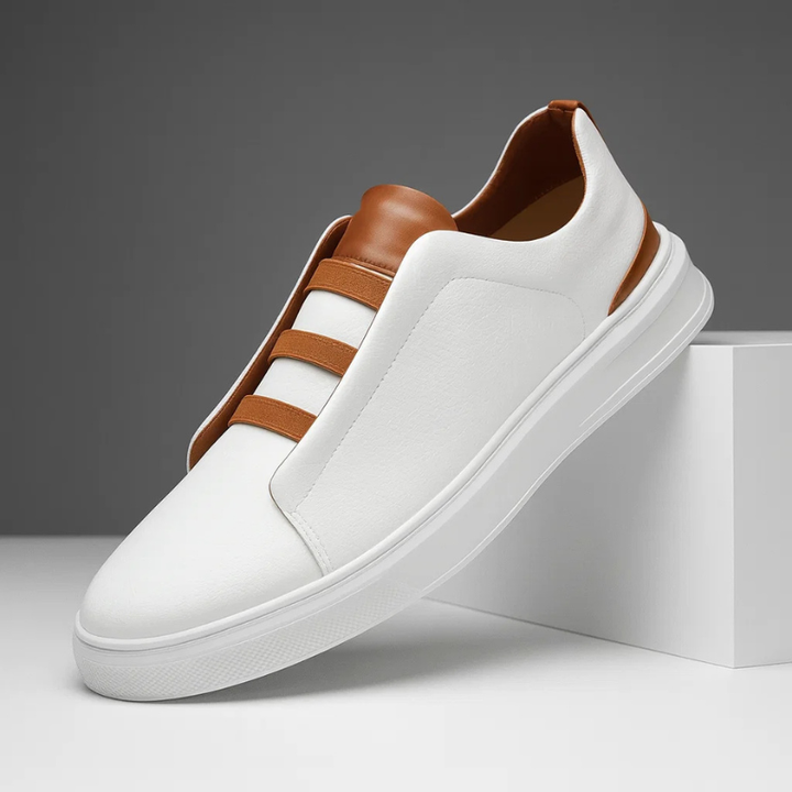 Smooth Lace Loop Sneakers