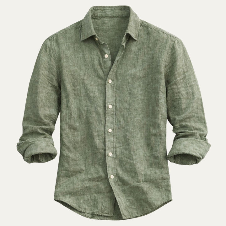Summer Casual Linen-Look Shirt