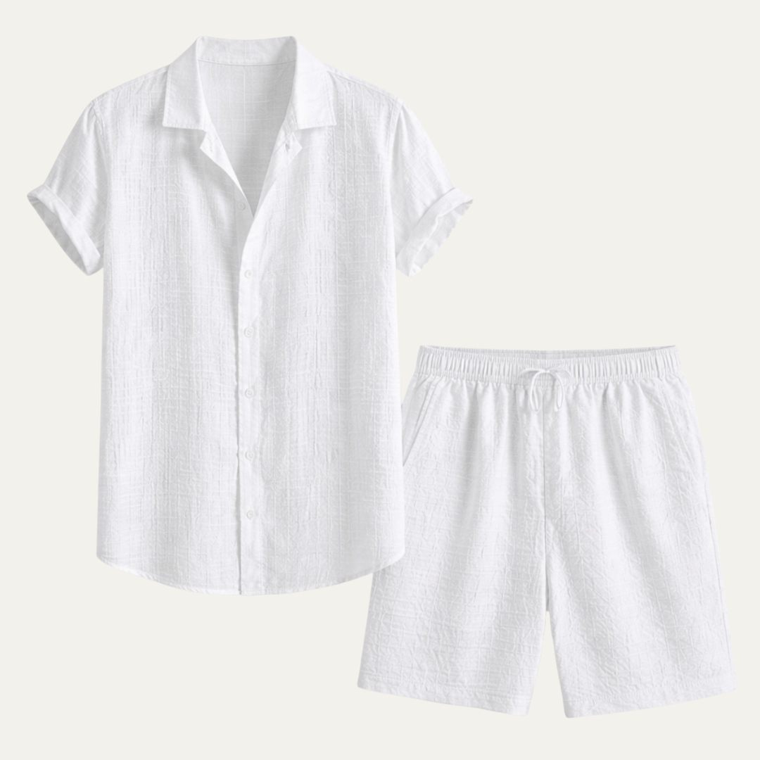 Summer Shirt and Shorts Set