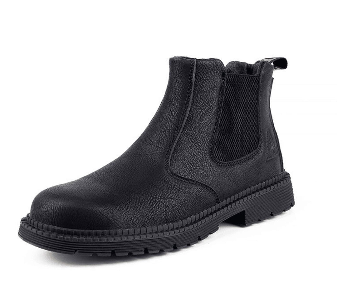 Slip-On Chelsea Boots with Side Panels