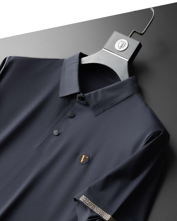 Polo Shirt and Drawstring Trousers Set