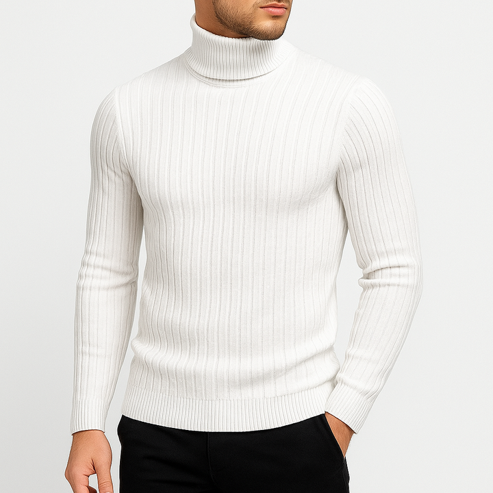 Men’s knit-blend Knit Turtleneck