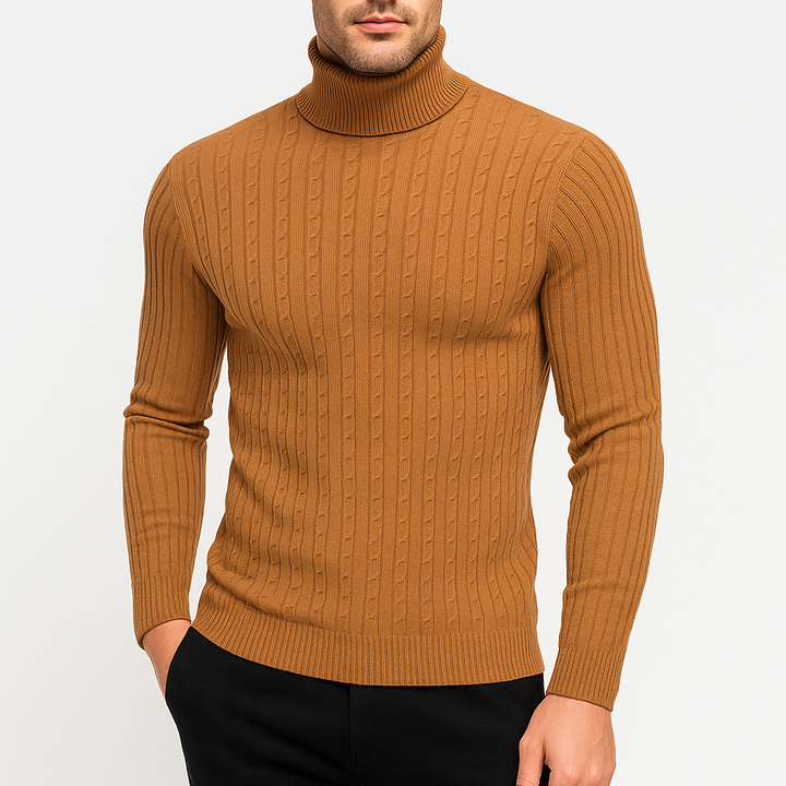 Men’s knit-blend Knit Turtleneck