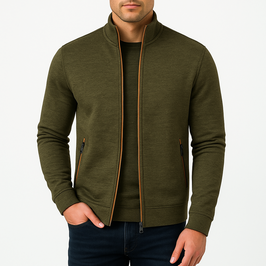 Men’s Full Zip Knit Cardigan