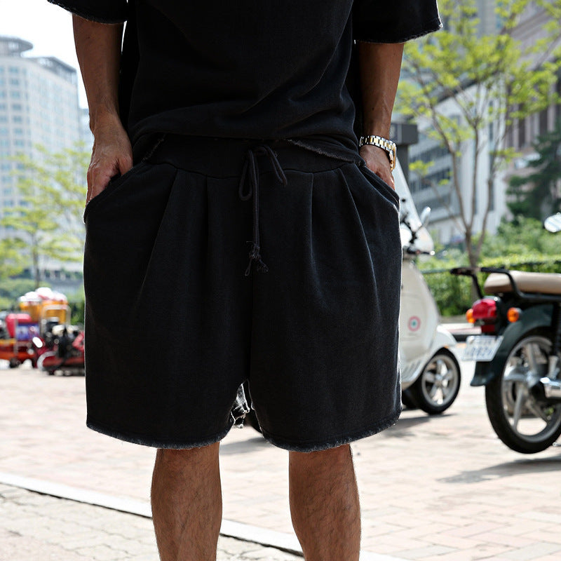Loose Fit T-Shirt and Shorts Set