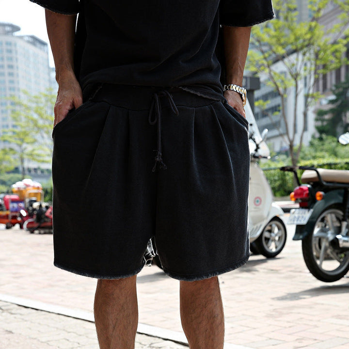Loose Fit T-Shirt and Shorts Set