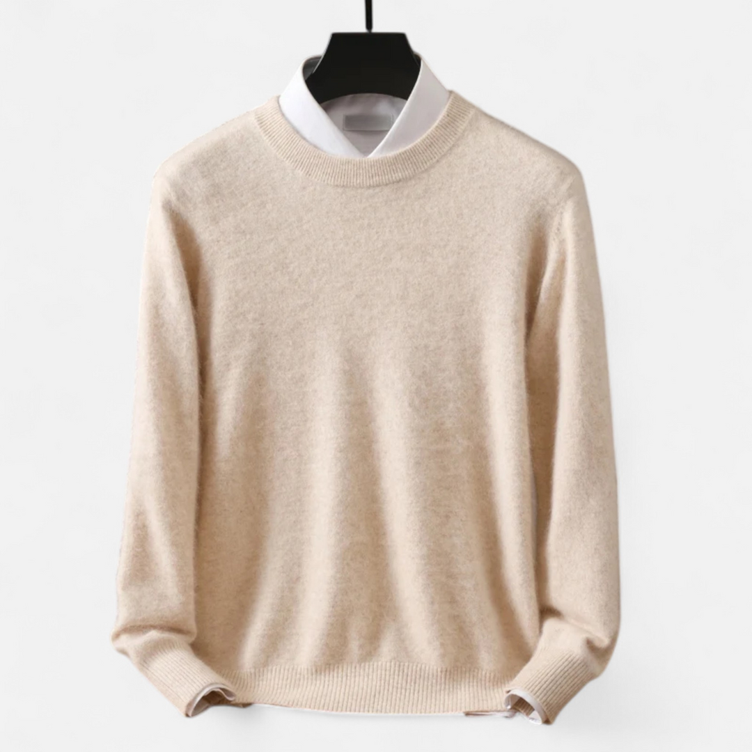 Men’s classic-inspired Crewneck Knit Sweater