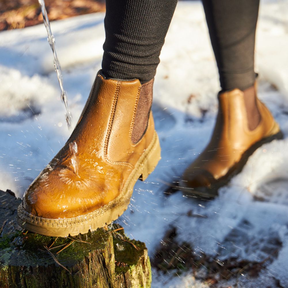 Slip-On Chelsea Boots with Side Panels