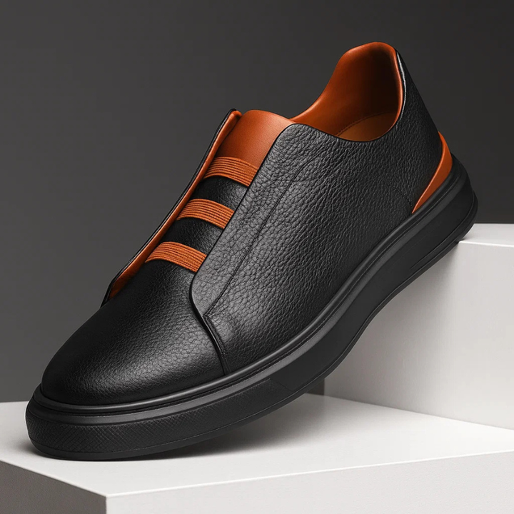 Smooth Lace Loop Sneakers
