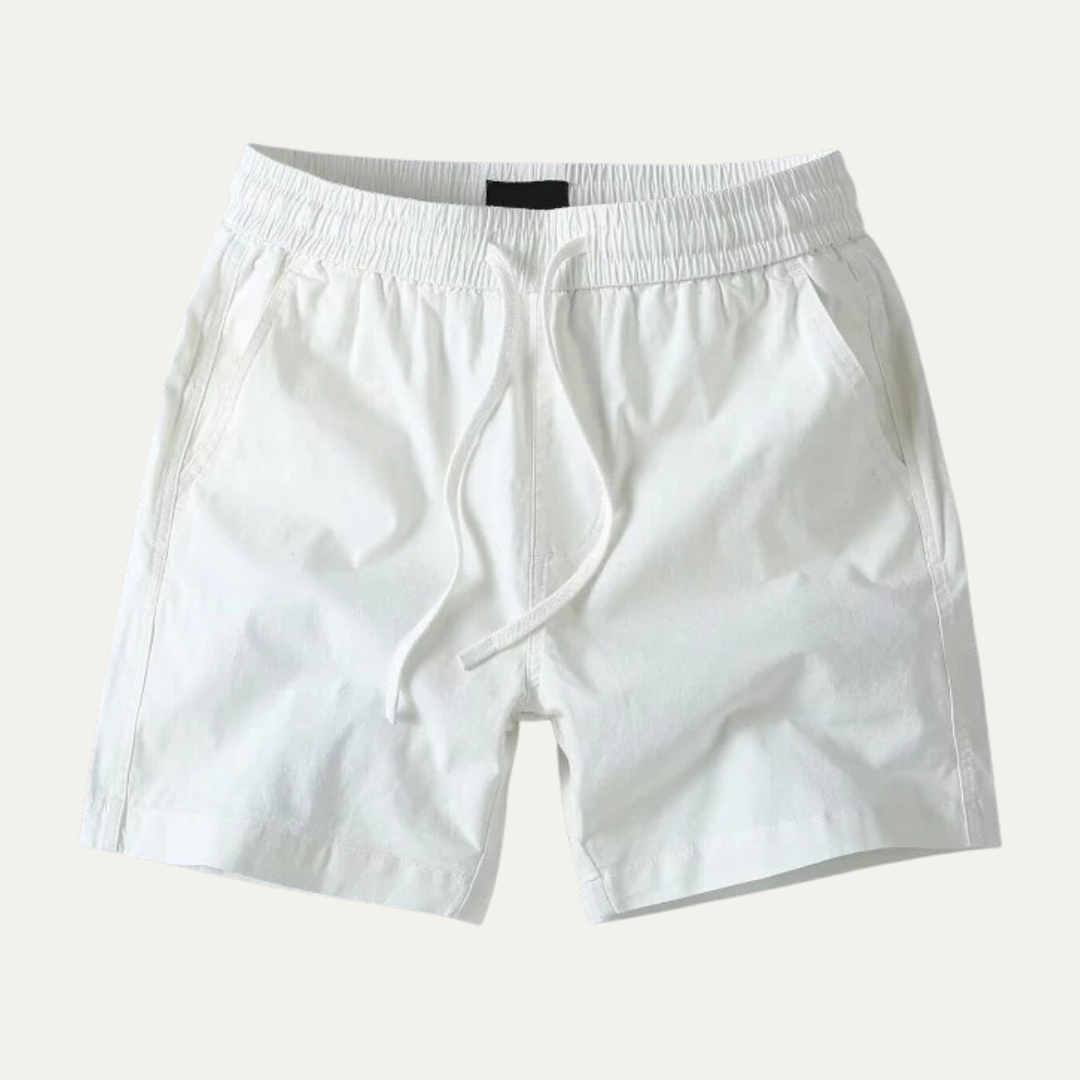 Elastic Waist Casual Sports Shorts