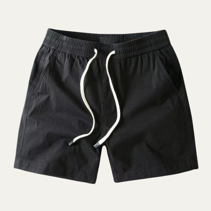 Elastic Waist Casual Sports Shorts