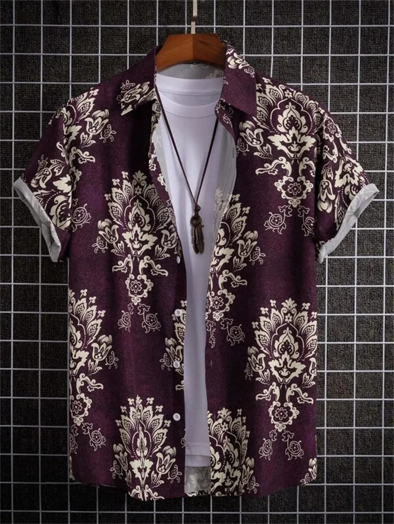 Floral Short Sleeve Shirt