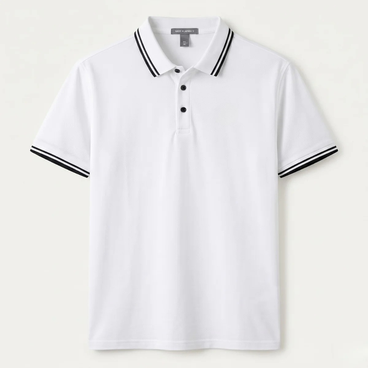 Smart Casual Cotton-Feel Polo Shirt