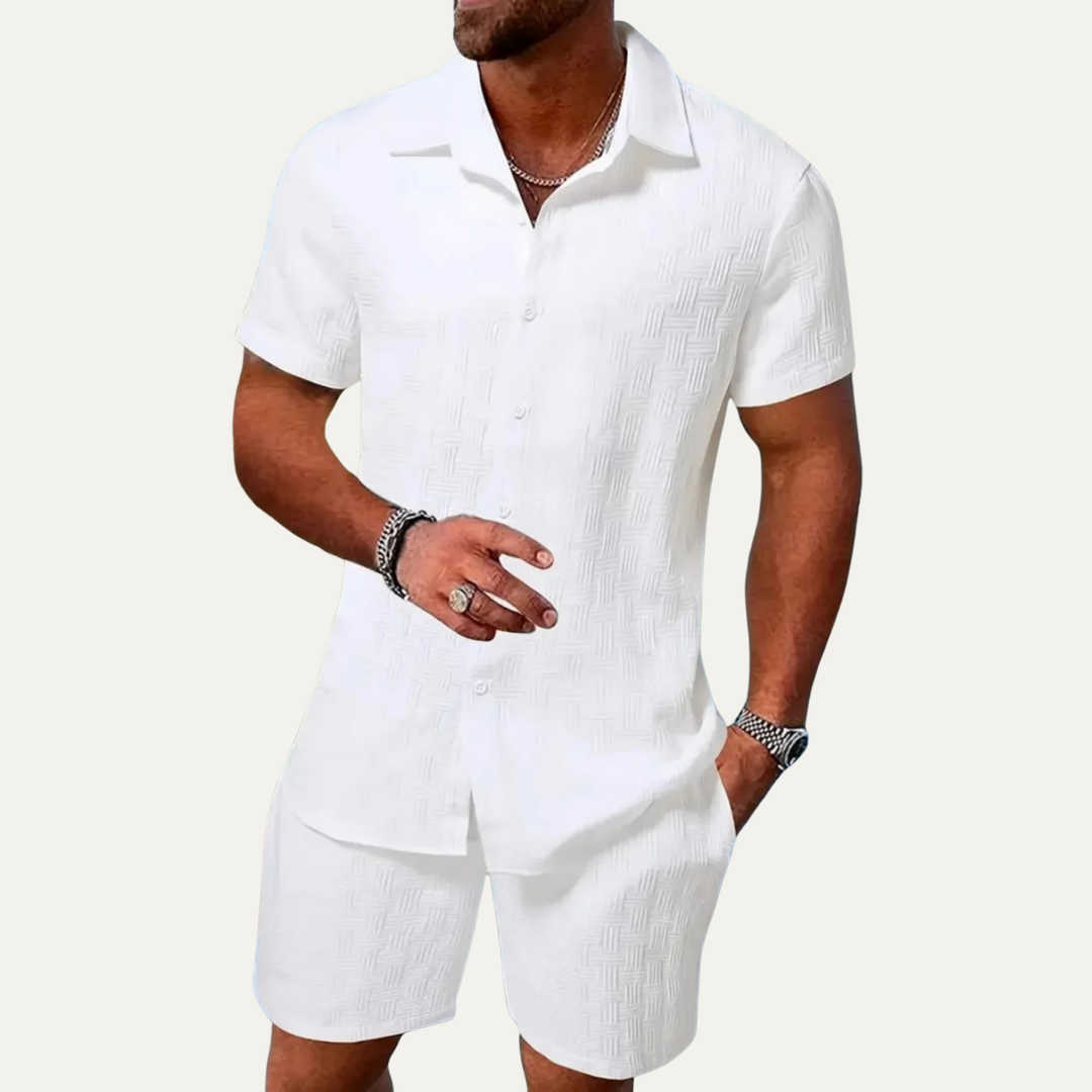 Summer Shirt and Shorts Set