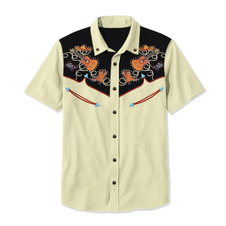 Embroidered Western Shirt