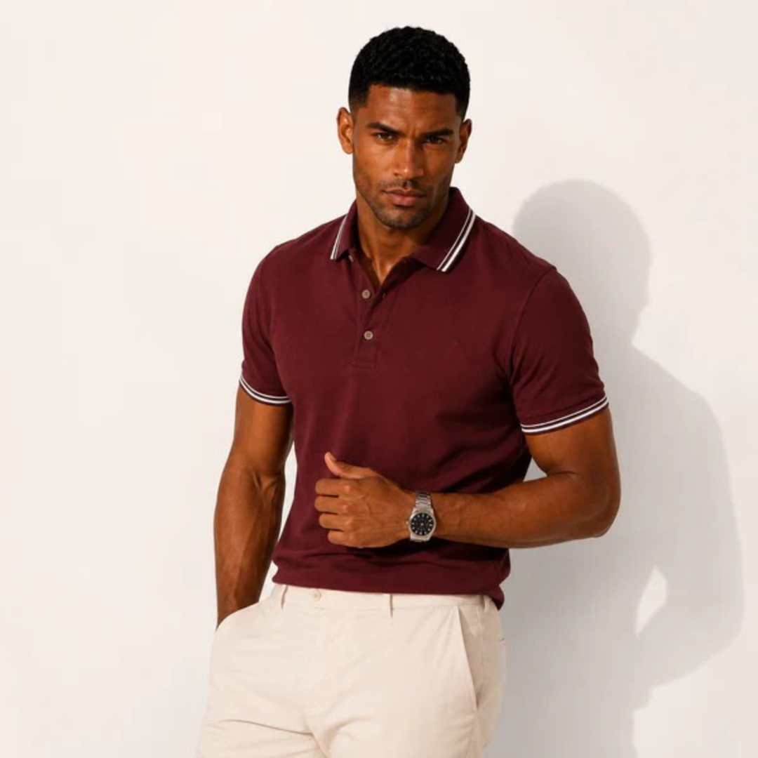 Classic Cotton-Feel Polo Shirt