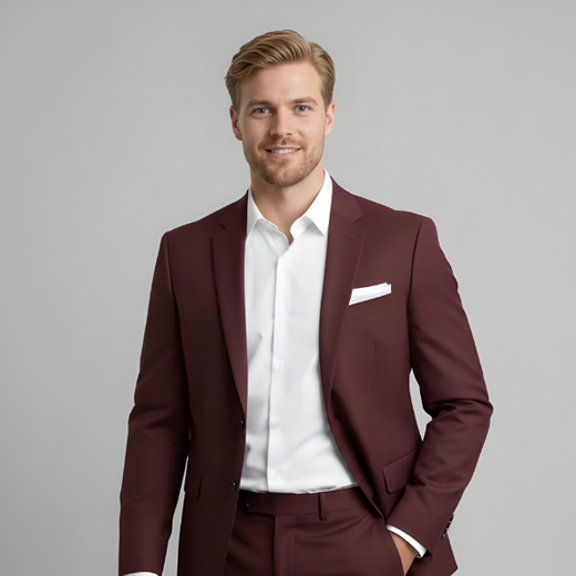 Tailored Blazer and Trouser Suit Set