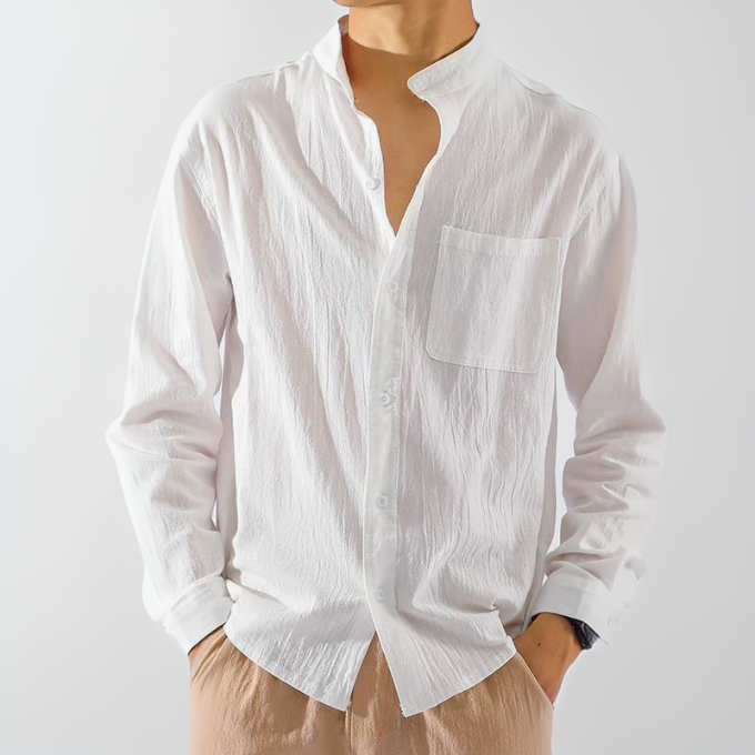 Lightweight Button-Up Shirt