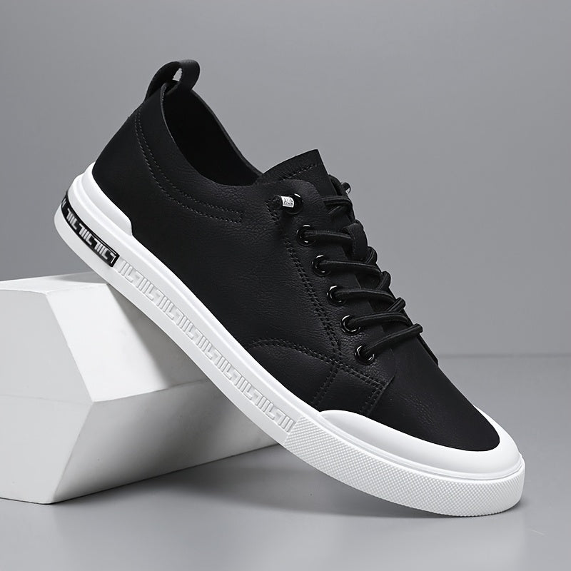 Minimal Lace-Up Sneakers