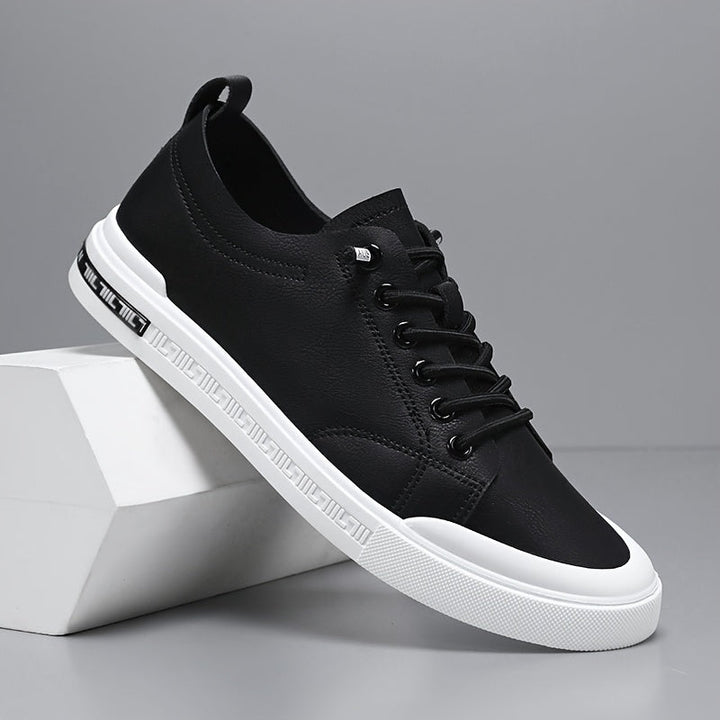 Minimal Lace-Up Sneakers