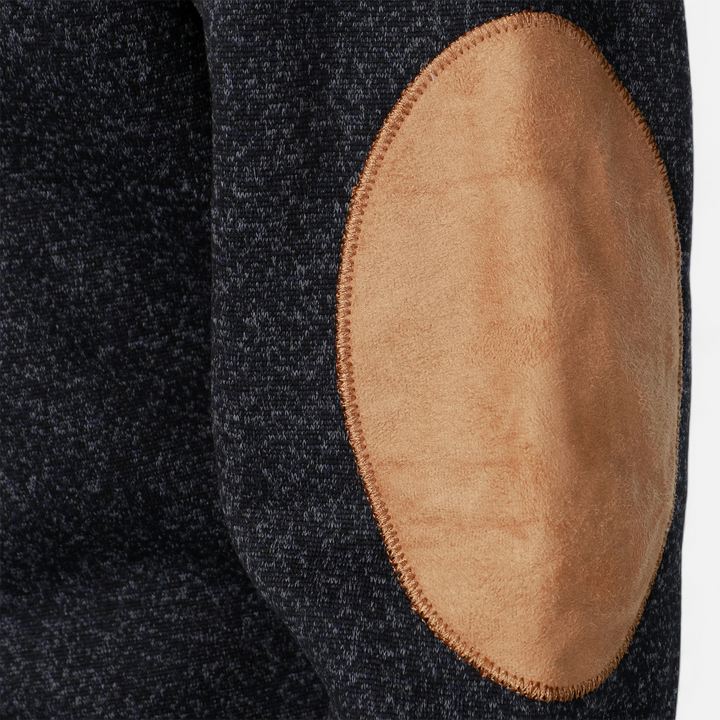 Men’s Stand Collar Button Knit Jumper