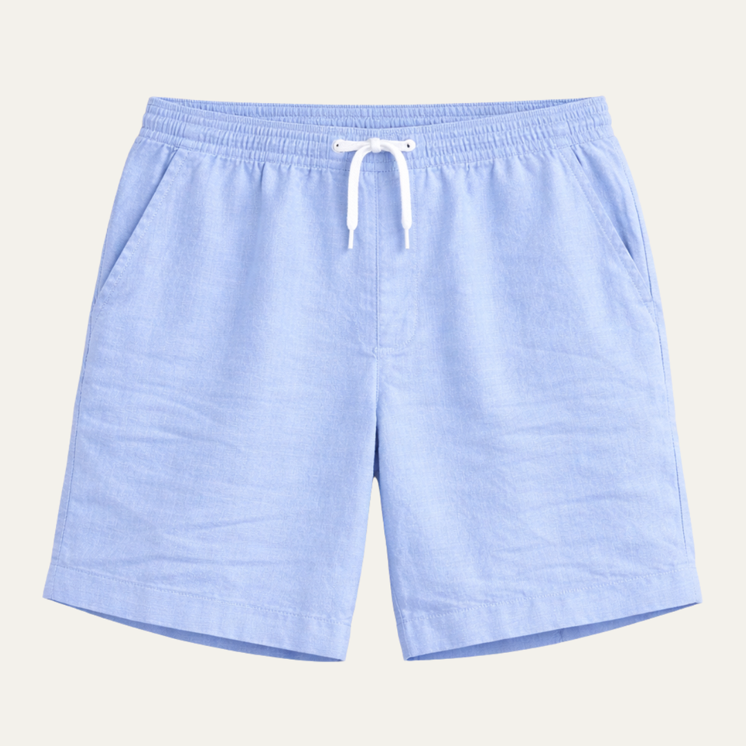 Lightweight Linen-Look Shorts