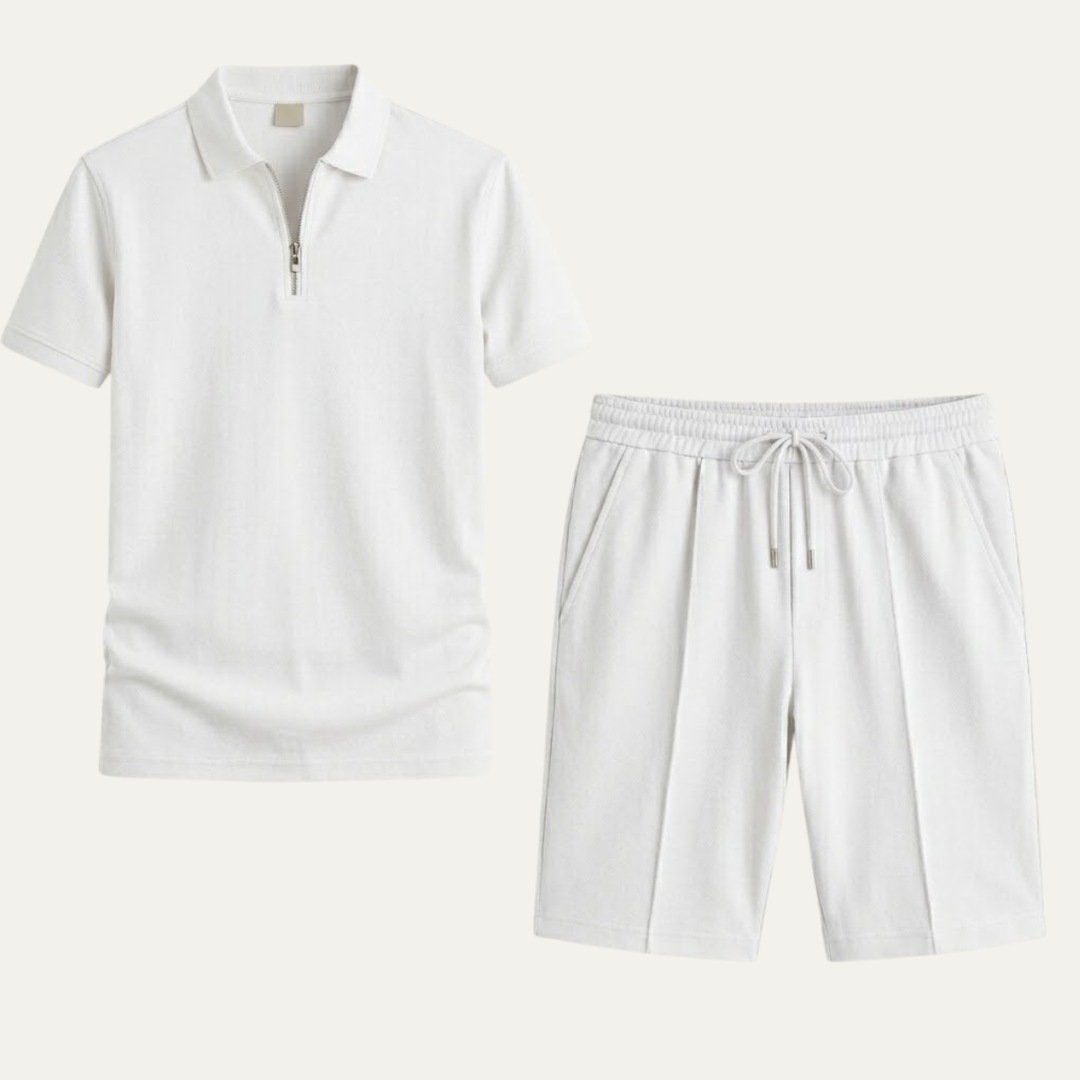 Polo Shirt and Shorts Set