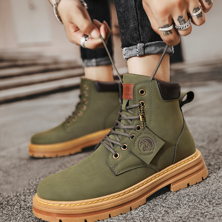 Lace-Up Adventure Hiking Boots