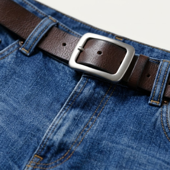 Multi-Pocket Denim Cargo Shorts