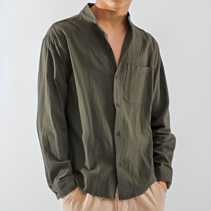 Lightweight Button-Up Shirt