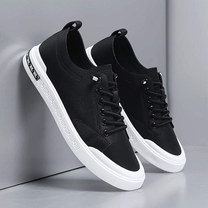 Minimal Lace-Up Sneakers