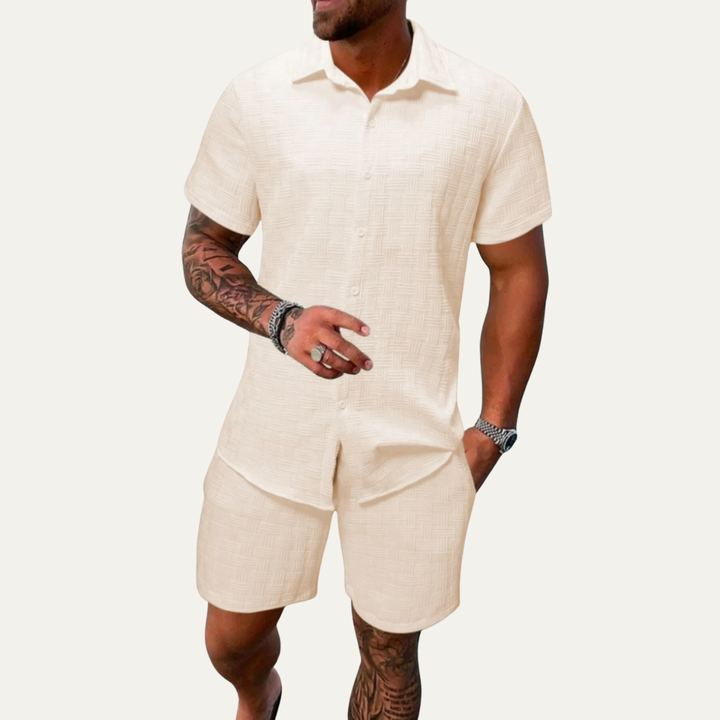 Summer Shirt and Shorts Set
