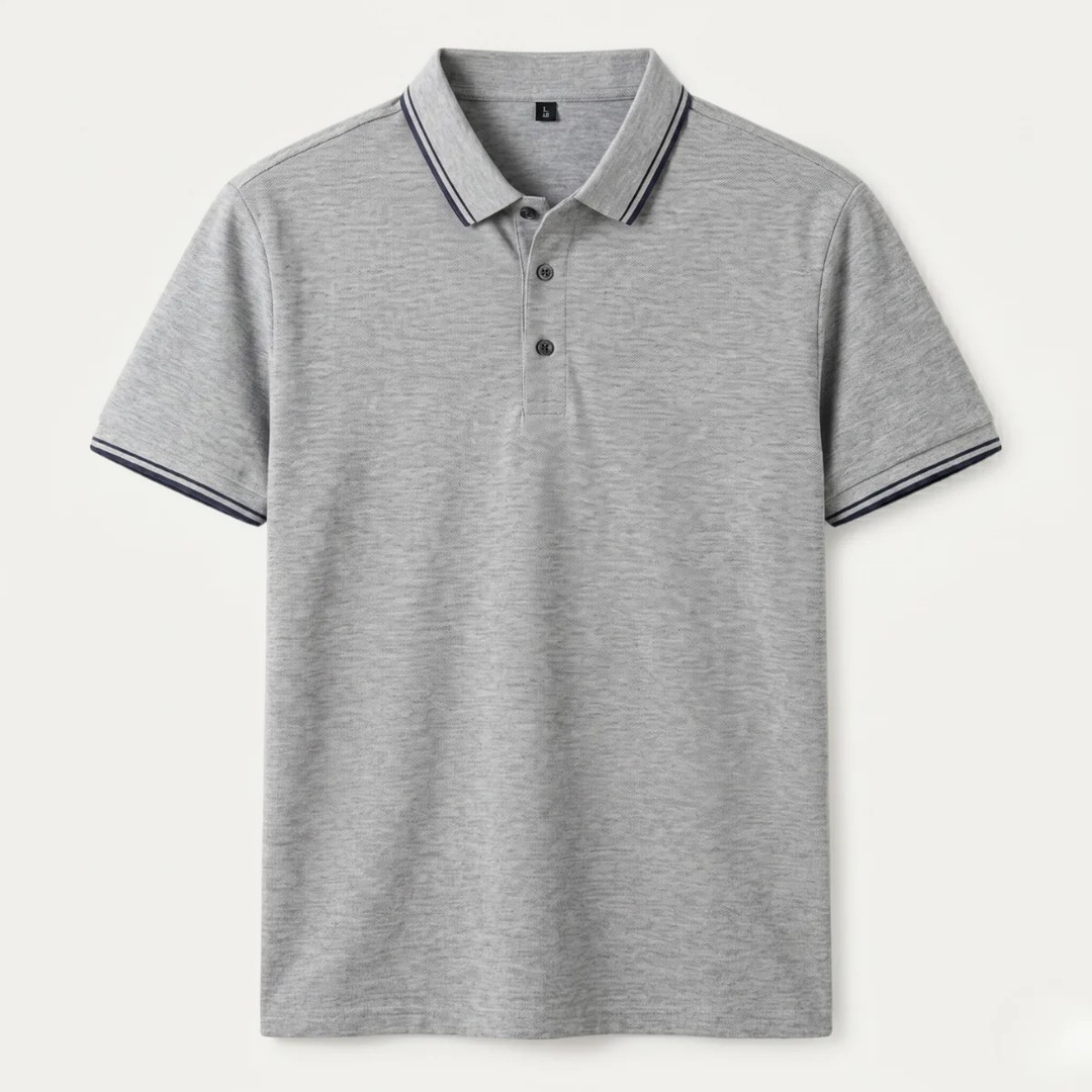 Smart Casual Cotton-Feel Polo Shirt