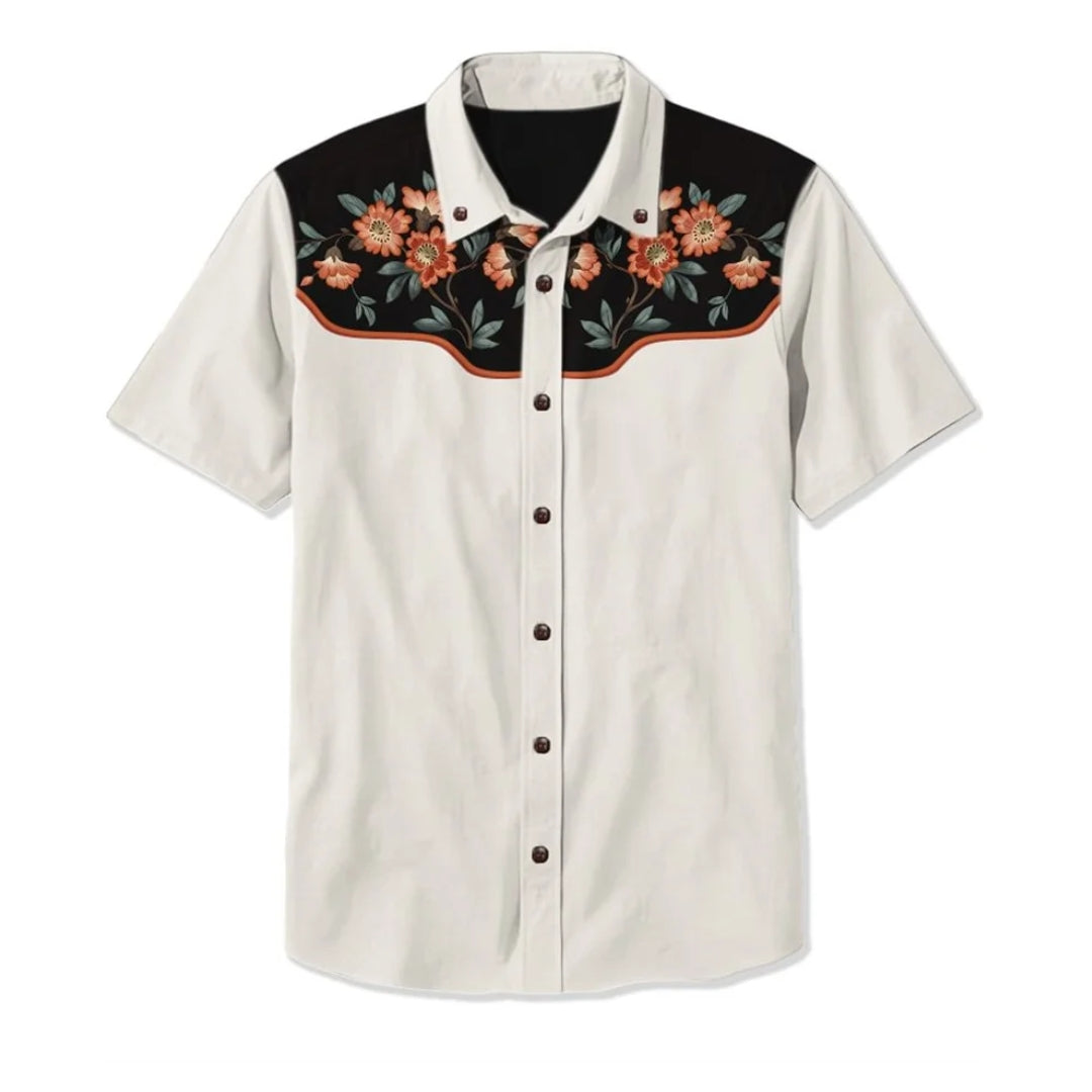 Embroidered Western Shirt