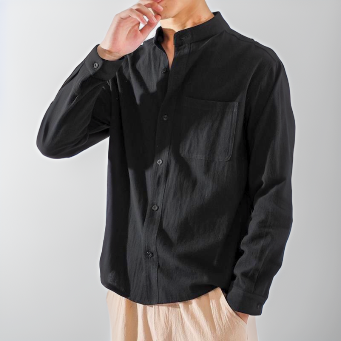 Lightweight Button-Up Shirt