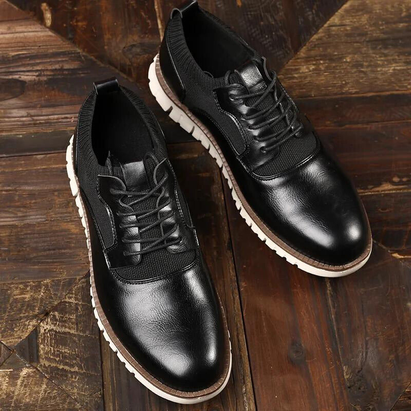 Casual Lace-Up Sneakers