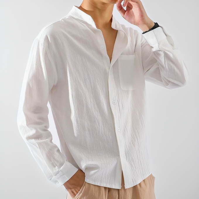 Lightweight Button-Up Shirt