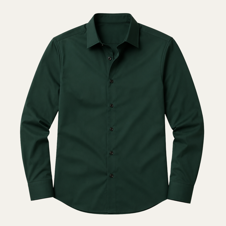Stretch Button-Up Slim Fit Dress Shirt