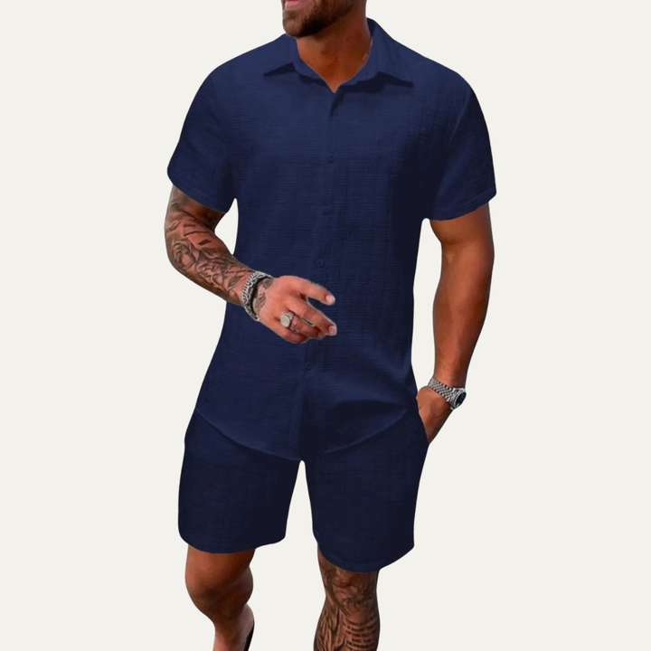 Summer Shirt and Shorts Set