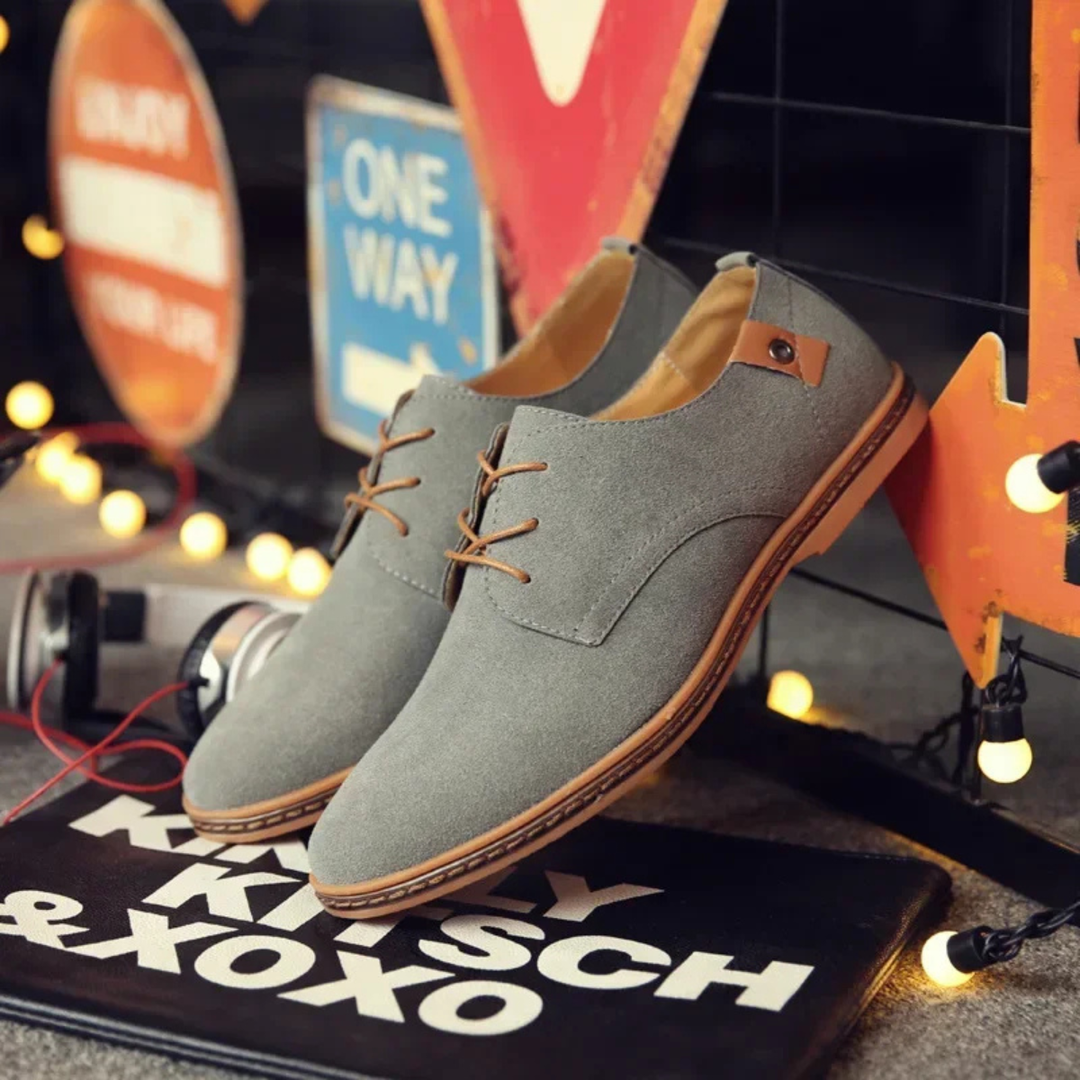 Low Profile Lace-Up Dress Shoes