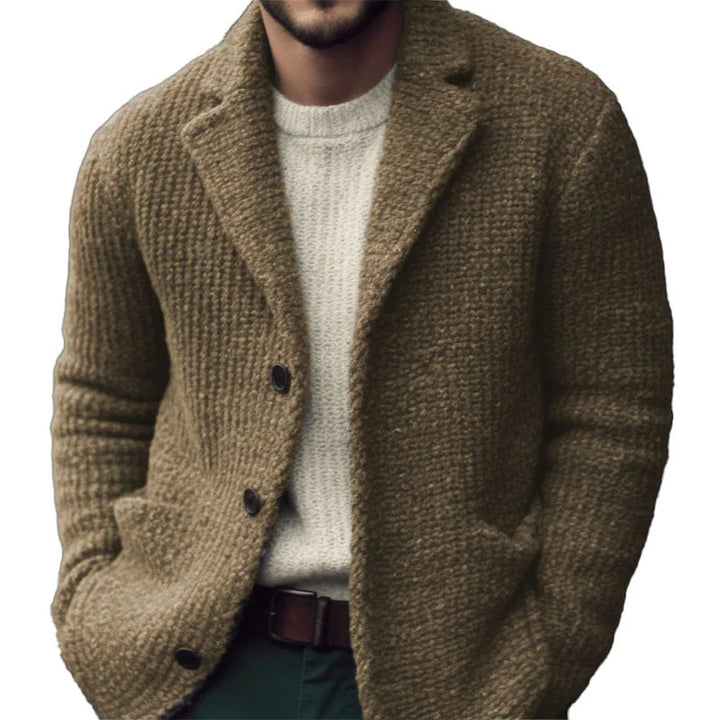 Men’s Button Front Knit Cardigan