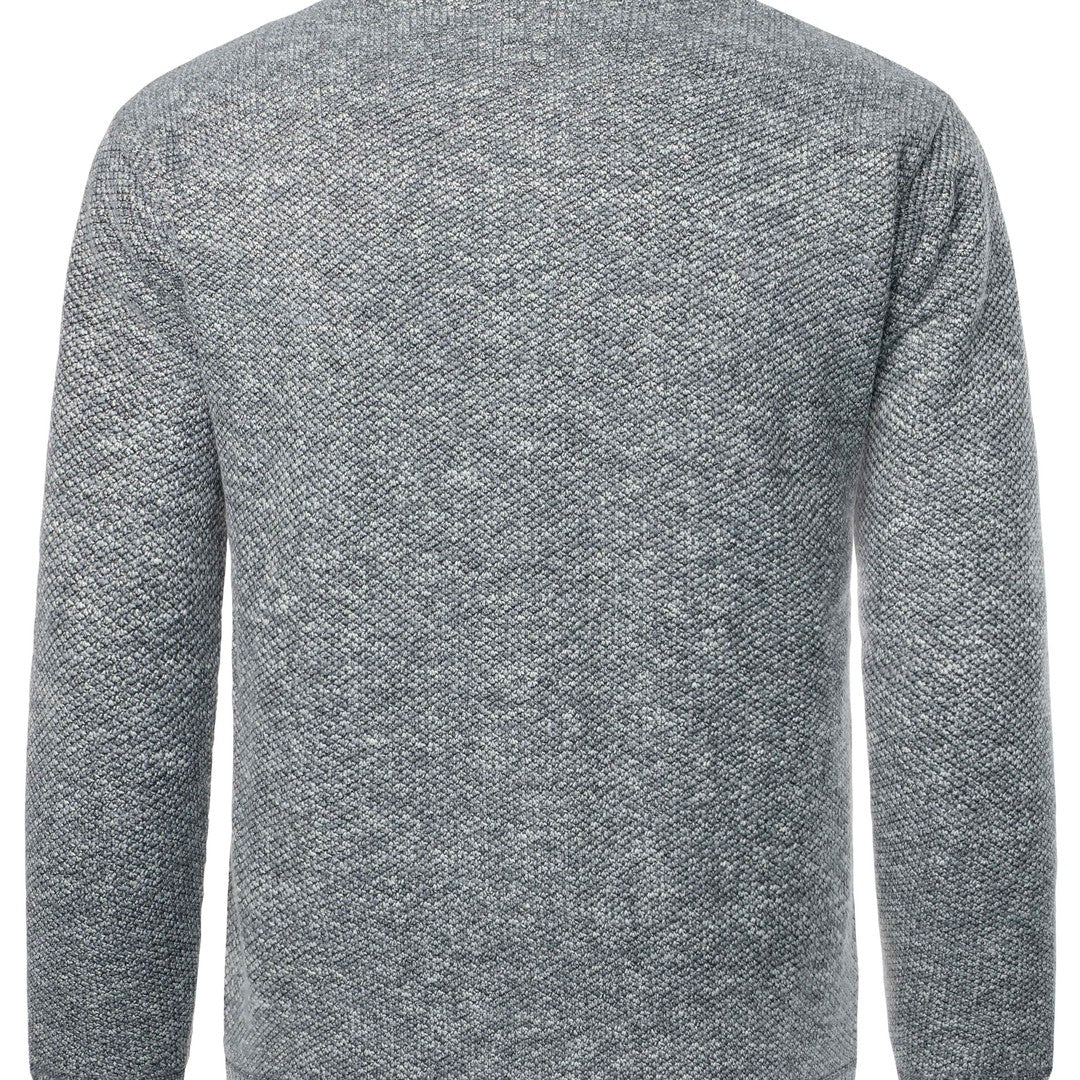 Fleece-Lined Zip-Up Cardigan