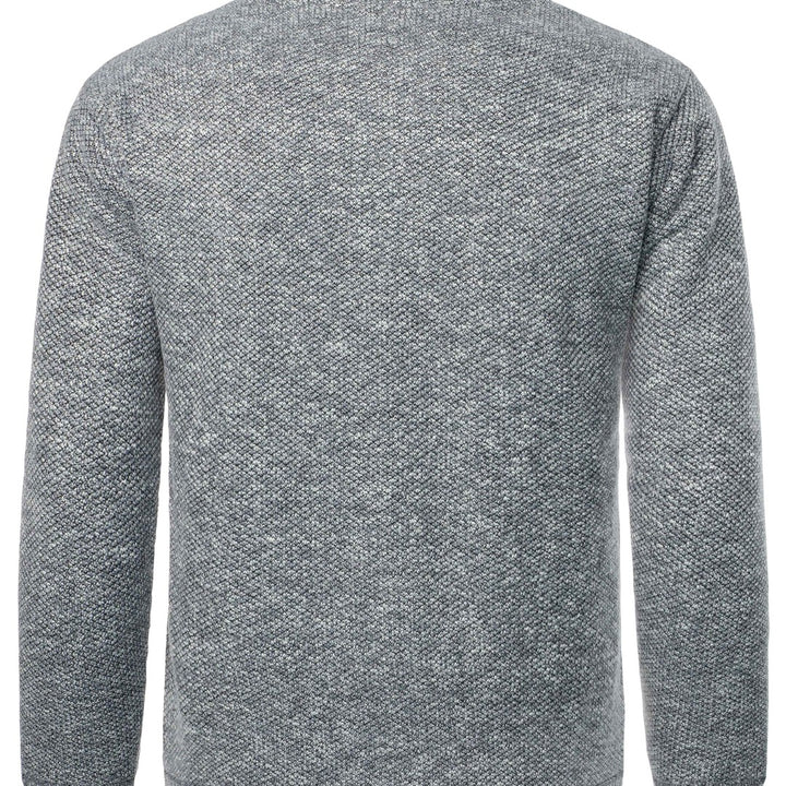 Fleece-Lined Zip-Up Cardigan