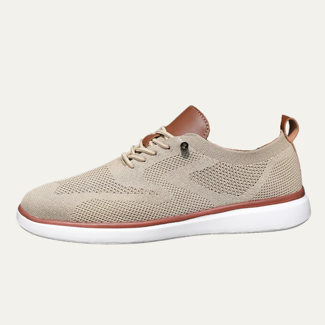 Lightweight Lace-Up Mesh Shoes