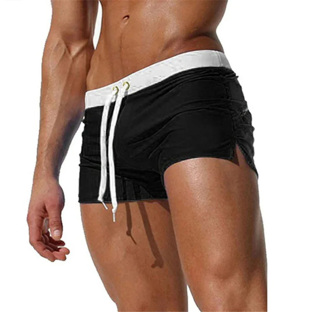 Men’s Drawstring Swim Trunks